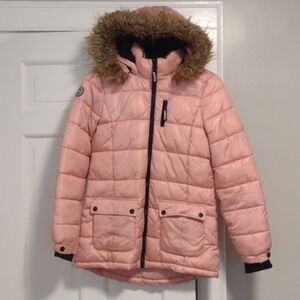 Justice Puffer rain snow  Jacket live justice size 12